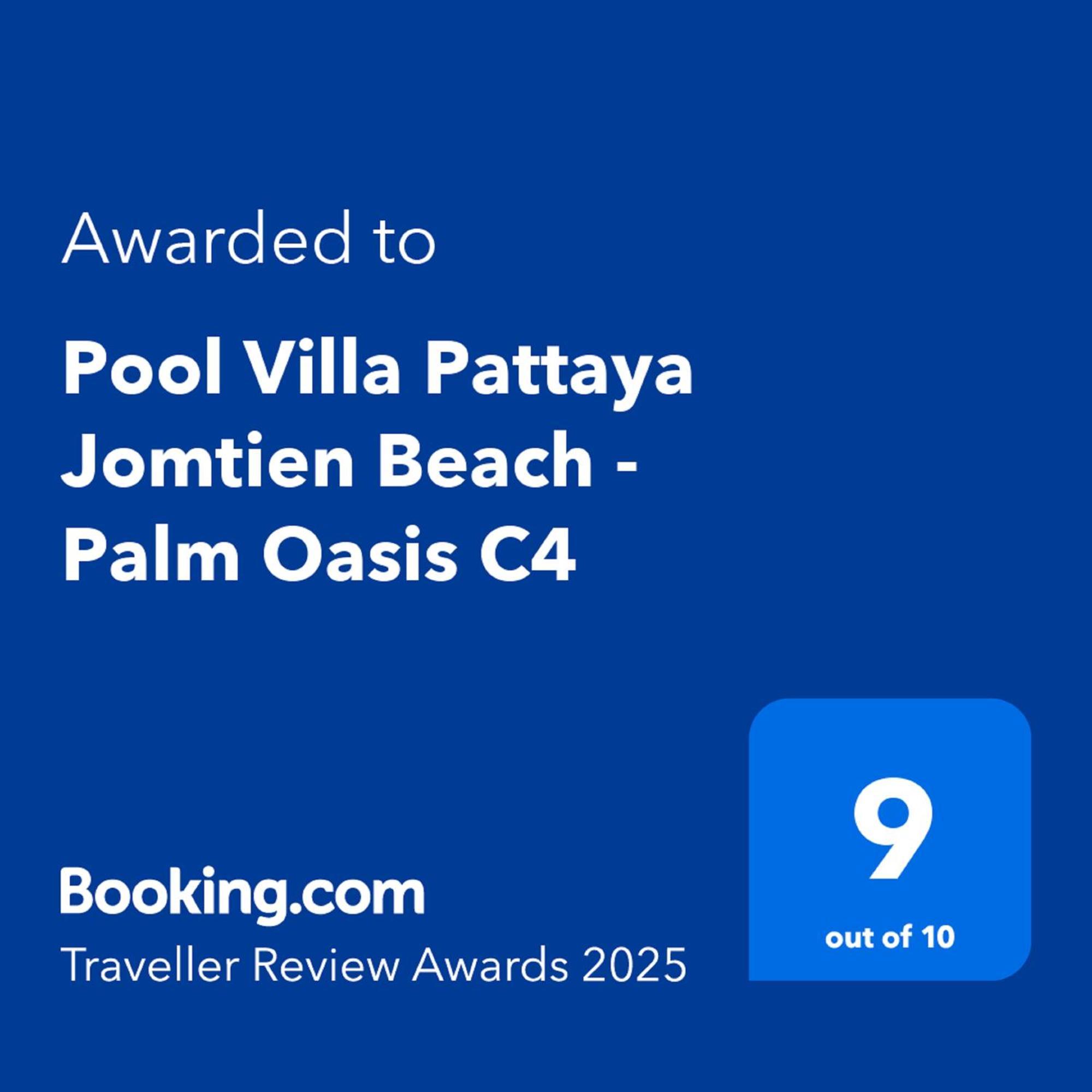 Pool Villa Pattaya Jomtien Beach - Palm Oasis C4 Eksteriør billede